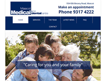 Tablet Screenshot of mascotmedical.com